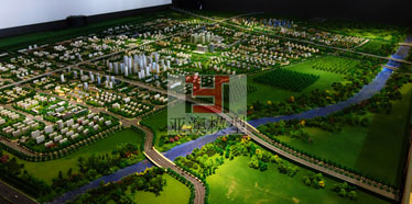 涿州規(guī)劃館---城市規(guī)劃沙盤(pán)順利驗(yàn)收并開(kāi)館！