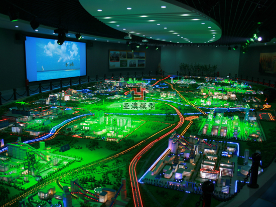 潞安集團產業園沙盤