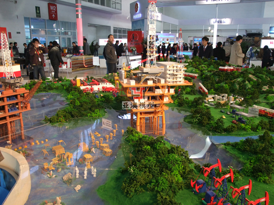 中石化裝備應用沙盤