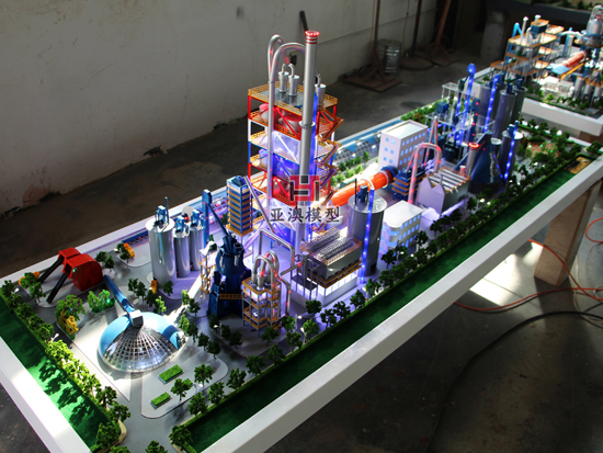 水泥廠余熱發電模型