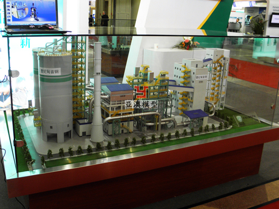 礦渣立磨生產線模型